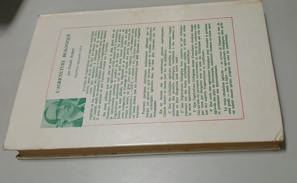 L'agriculture biologiqie-Claude Aubert