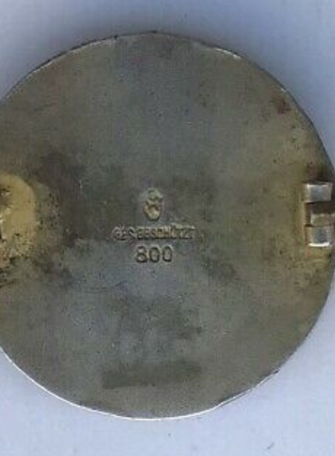 Gdańsk Danzig odznaka honorowa miasta do 1939 r srebro emalia