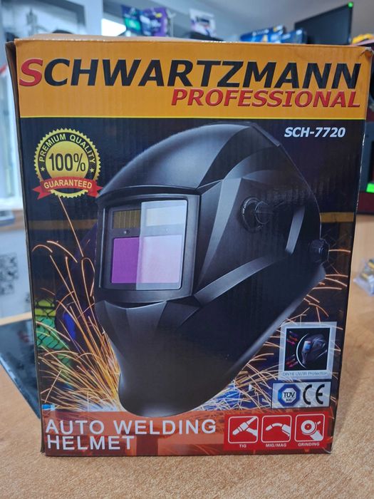 Przyłbica maska spawalnicza SCH-7720 samościemniająca filtr