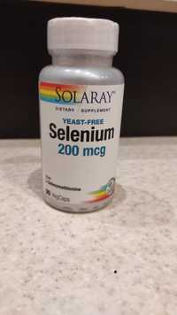Селен (L-селенметіонин) 200 мкг, 90 капсул, vegan, Solaray з iHerb