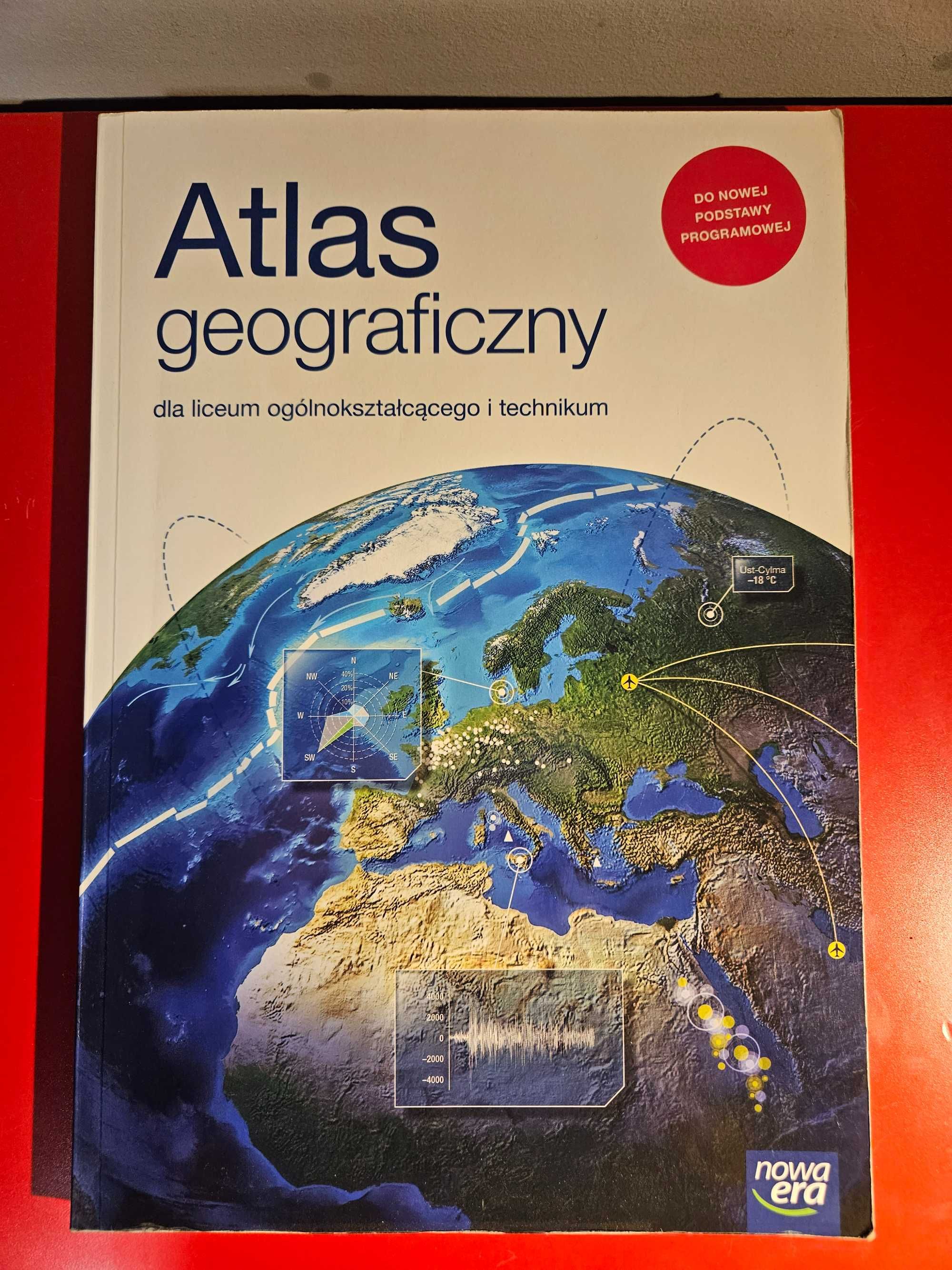 Atlas geograficzny Nowa Era dla liceum i technikum