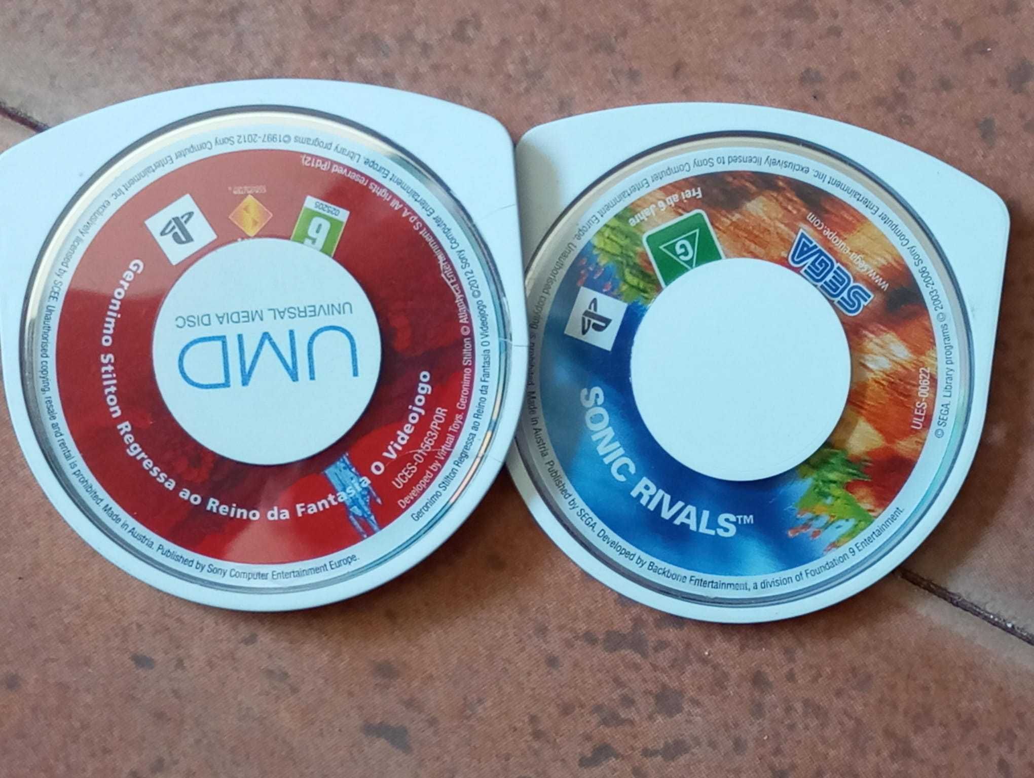 Consola PSP como nova com bolsa e carregador + 2 Jogos
