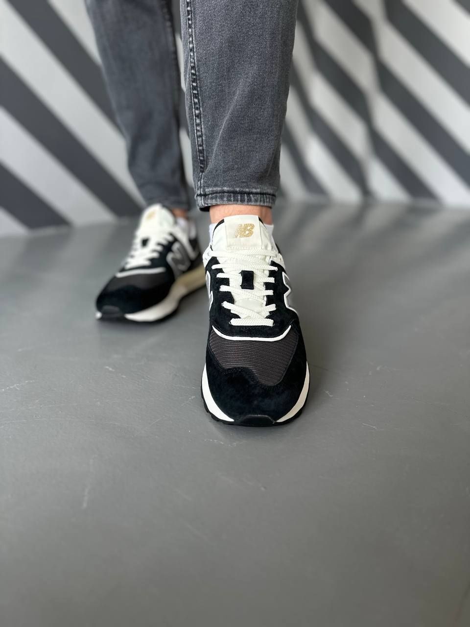 Кросівки New Balance 574 Legacy Black Grey (44)