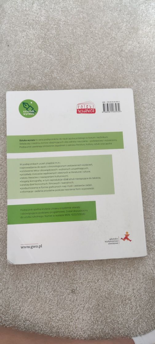 Język polski 2 sztuka wyrazu cz.1 romantyzm