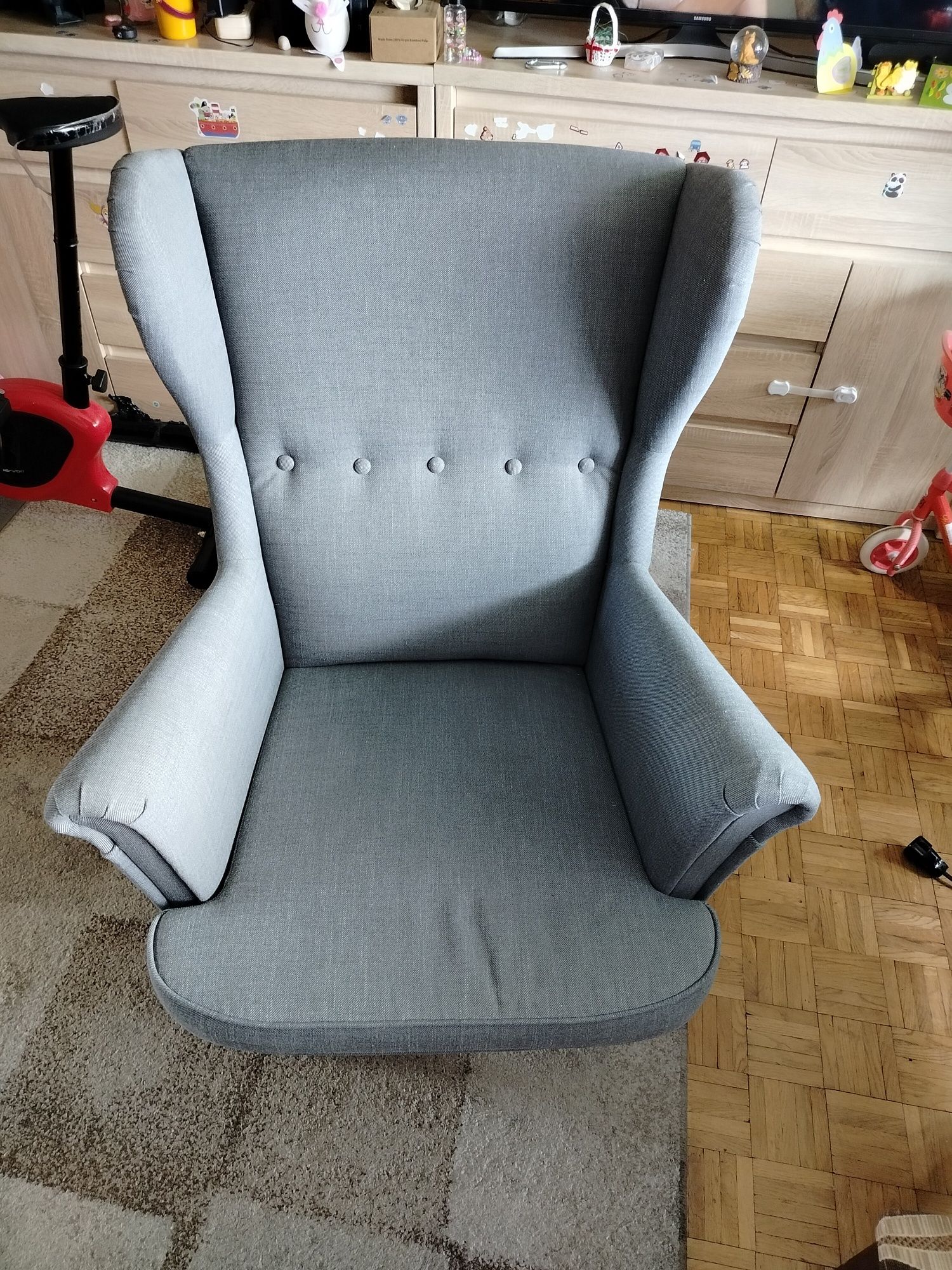 Fotel uszak Ikea strandmon