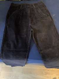 Spodnie czarne dla chlopca w prazki reserved 146cm