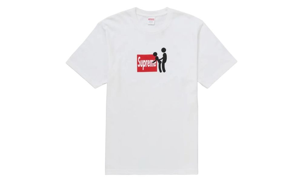 Мужская футболка supreme stick tee размер м | оригинал | новая