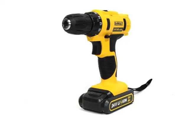2АКБ Шуруповерт 24V, 5AH із набором інструментів акумуляторний Dewalt