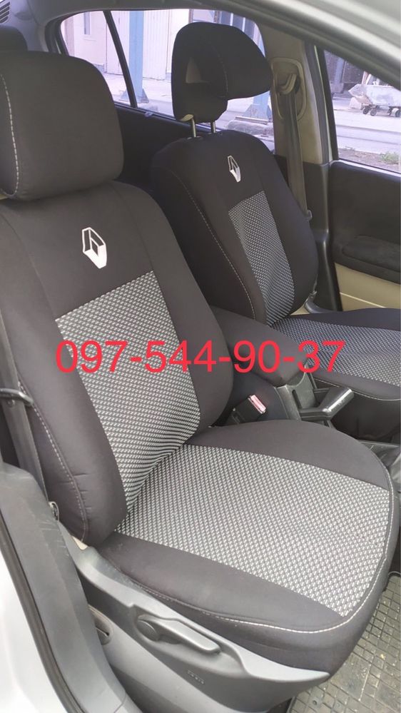 Чохли Авточохли чехлы Renault Megane 2/3 Duster Zoe Scenic
