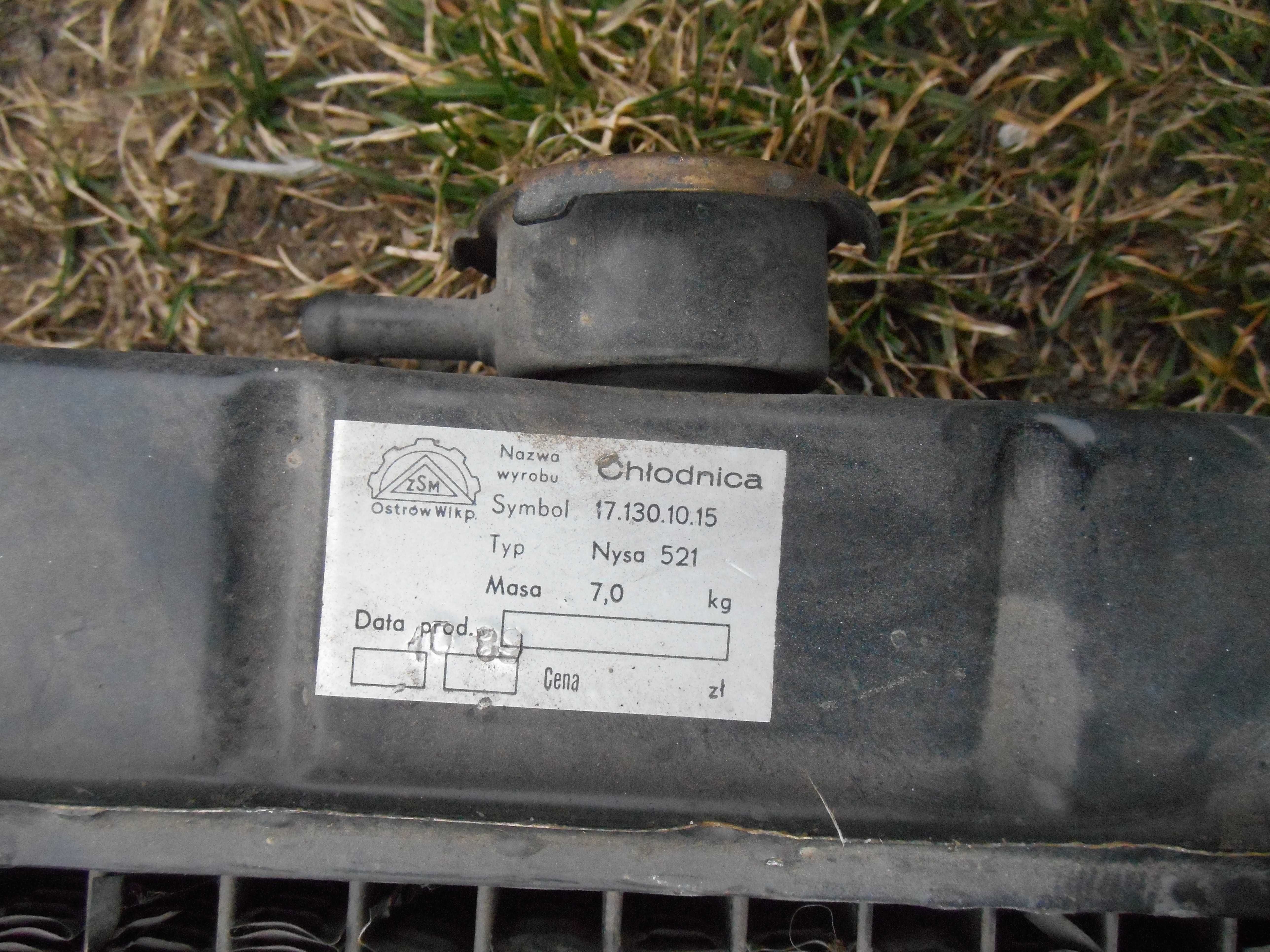 chłodnica wodna wody nysa żuk warszawa