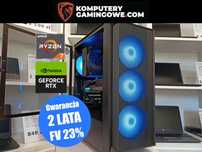 Nowy Komputer Gamingowy Ryzen 7-7800x3D/32GB/2000SSD/RTX5070 RATY0%