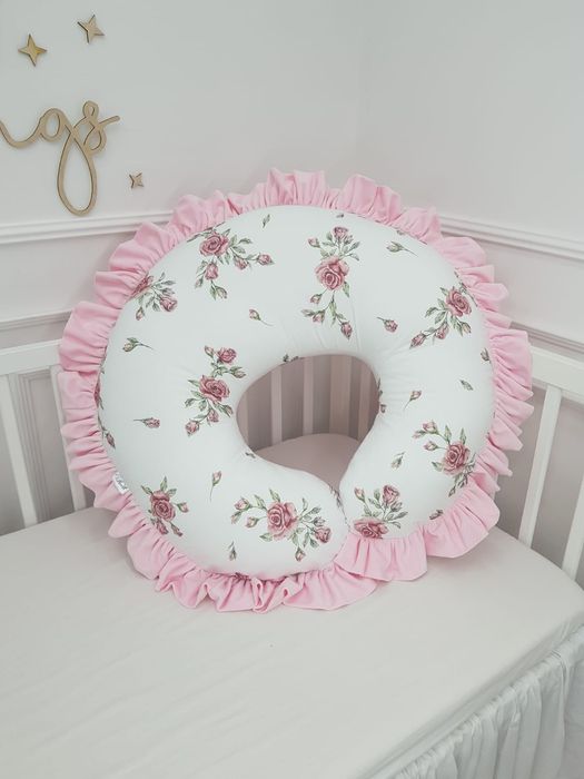 Rogal do karmienia, poduszka do karmienia, babyshower, wyprawka,retro