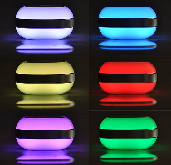 Głośnik Multimedialny MAGIC TEL1 - Świecący z Bluetoothem i Radiem