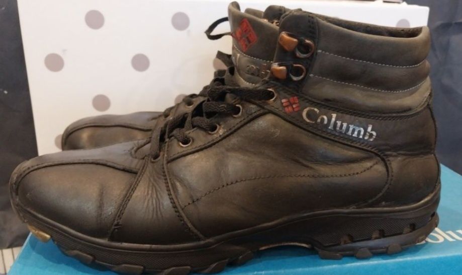 Продам мужские кожаные зимние ботинки  Columb