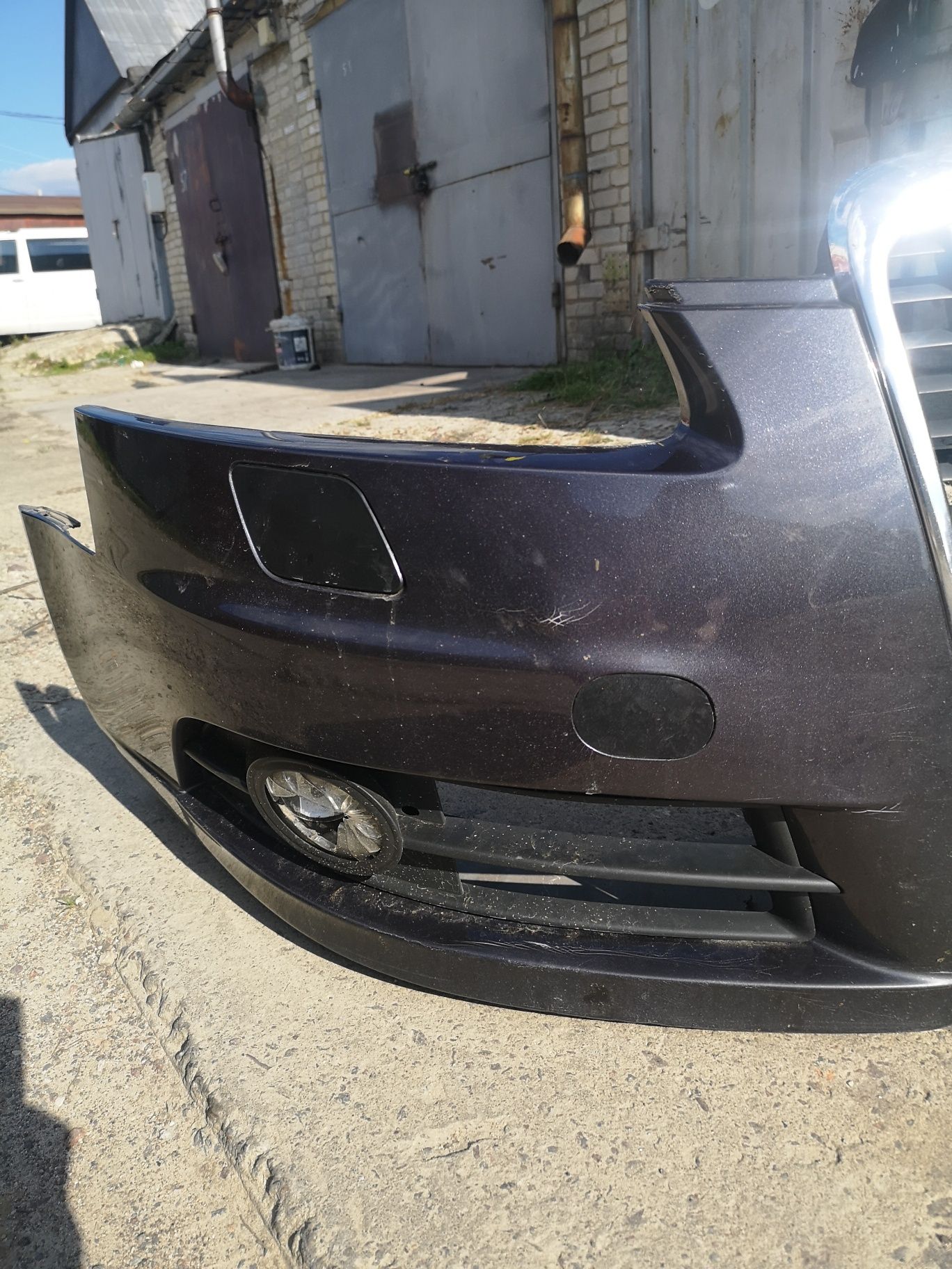 Бампер Audi A6 c6 S line