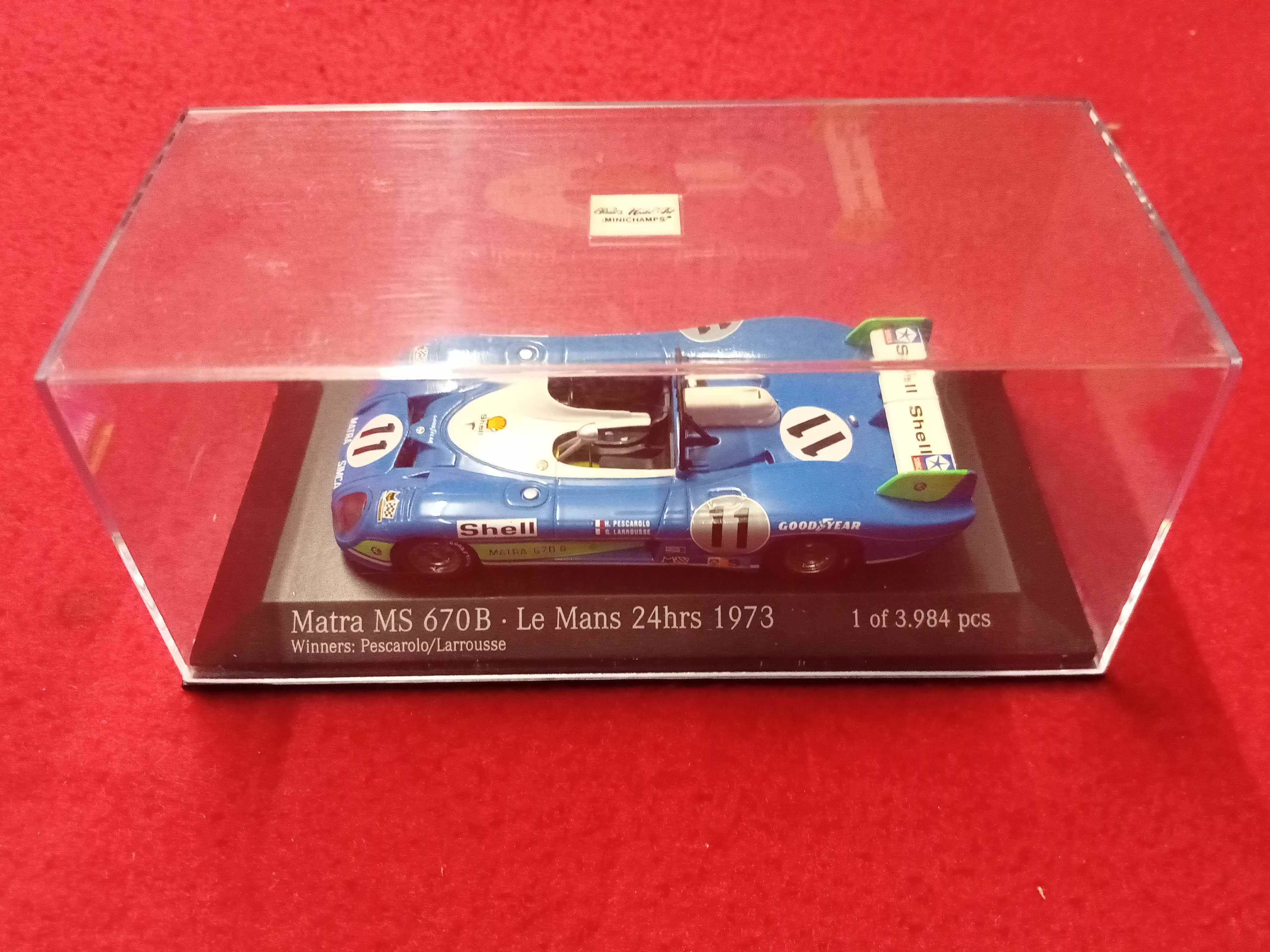 1/43 Matra Ms 670B Le Mans 1973 - Minichamps