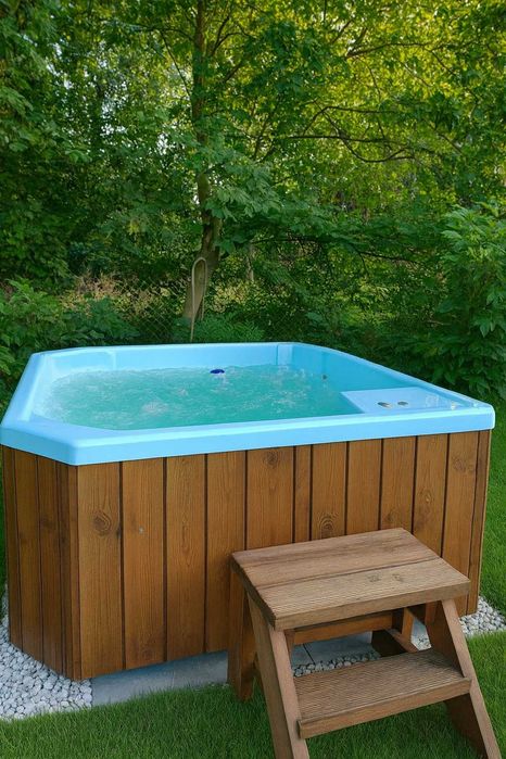 PROMOCJA Ilość ograniczona! Kompletne jacuzzi nowe ! 2m x 2m transport