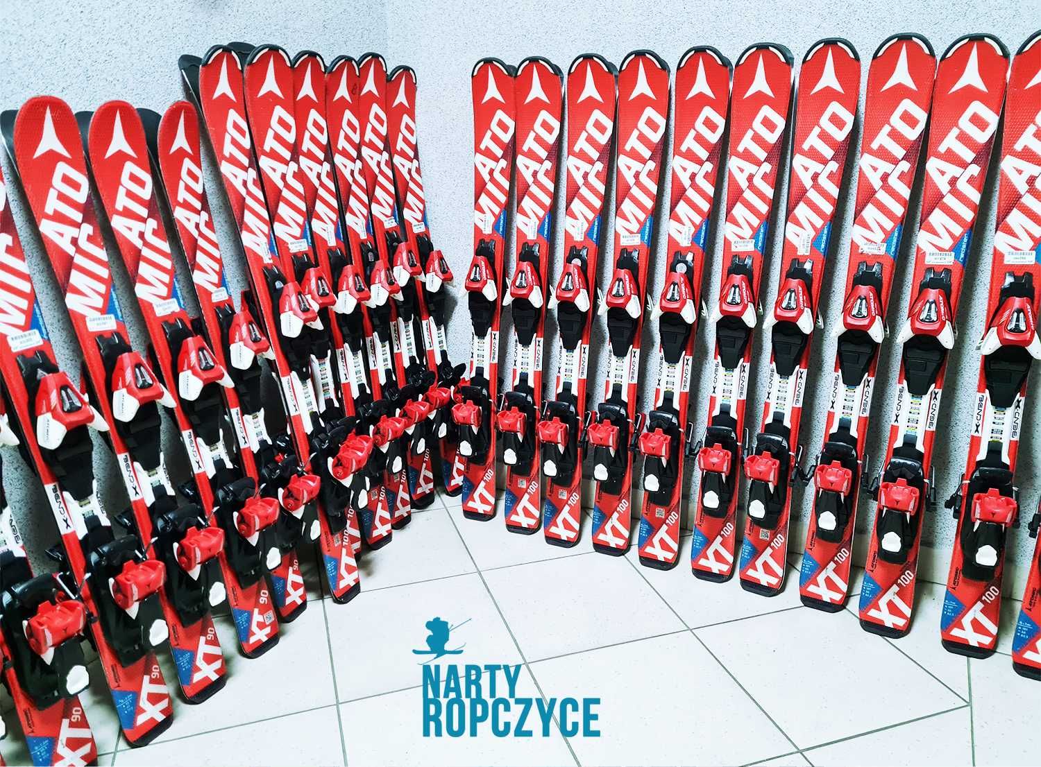 [NartyRopczyce] Narty 80 ATOMIC REDSTER XT DZIECIĘCE bdb stan!