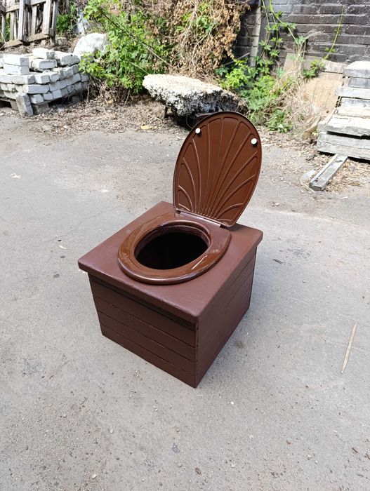 Сидіння для дачного туалету / в будинок під відро ( ящик сидушка )