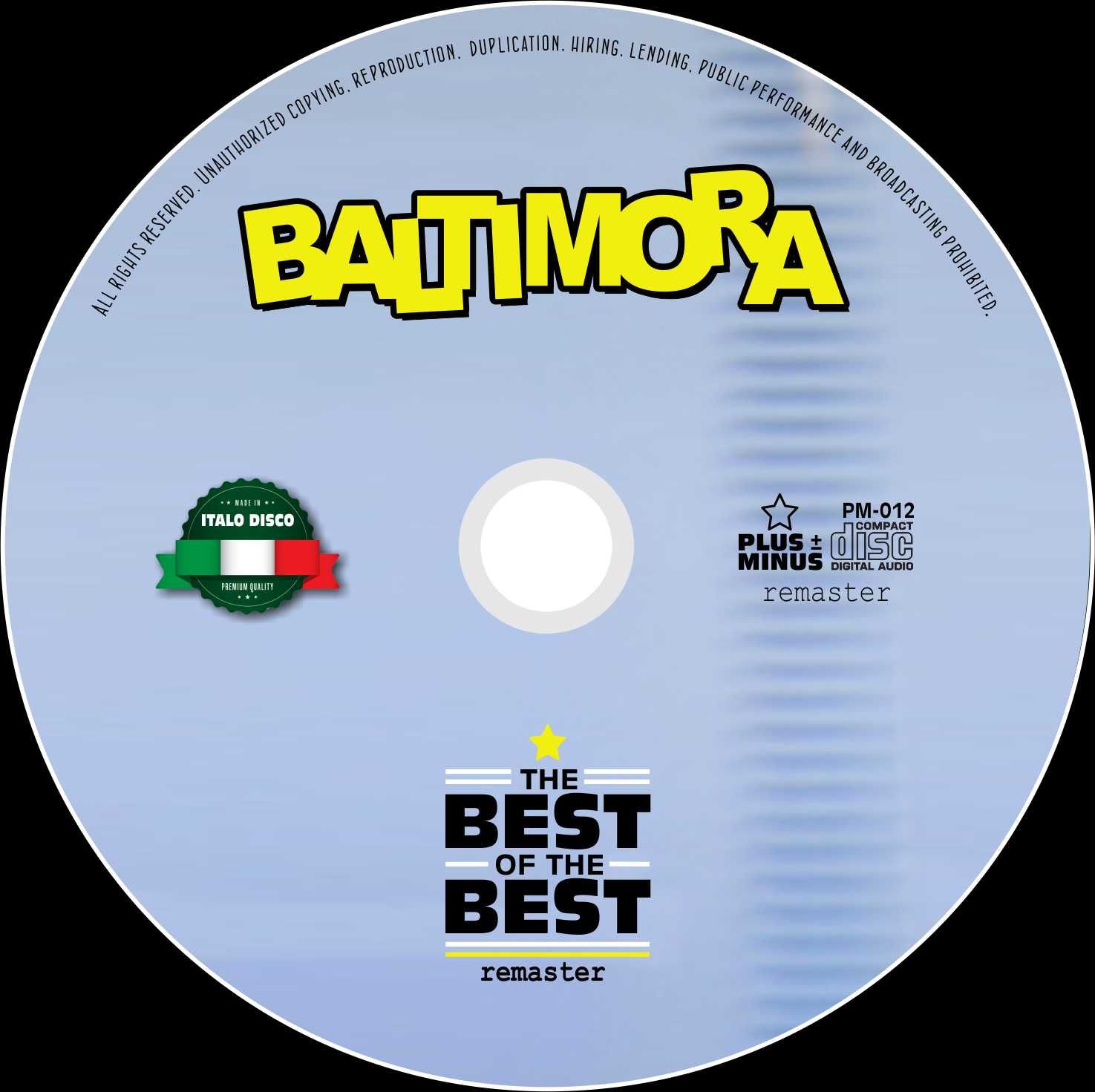 BALTIMORA - the BEST of the BEST (remaster CD album)