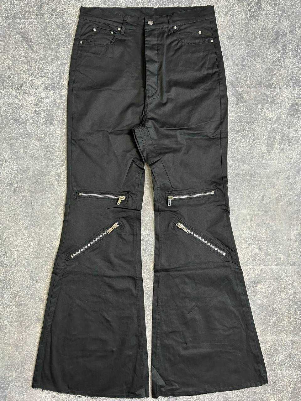 Rick Owens DRKSHDW клеш джинсы черные чорні джинси banana bootcut L M