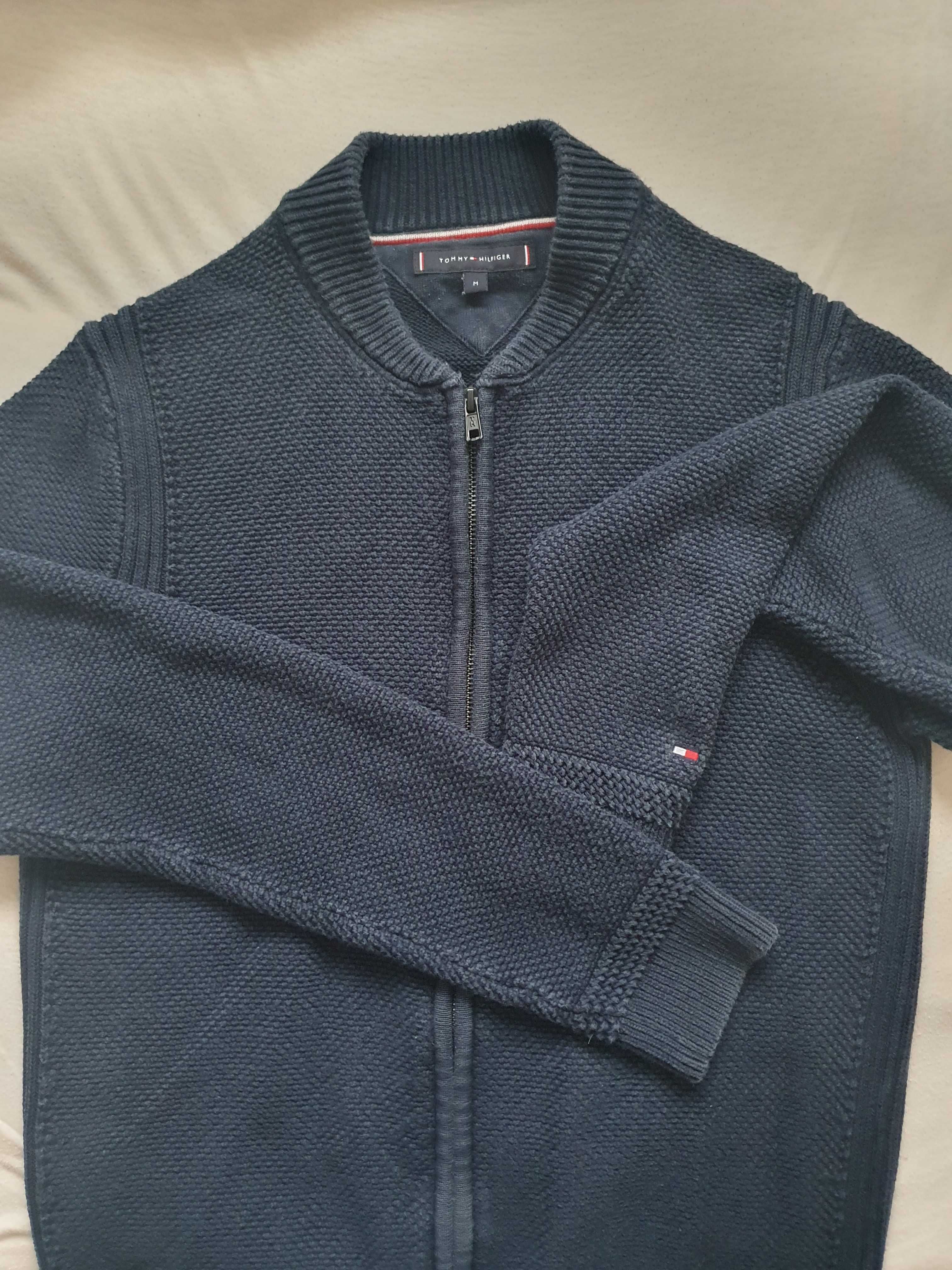 Tommy Hilfiger sweter rozpinany M
