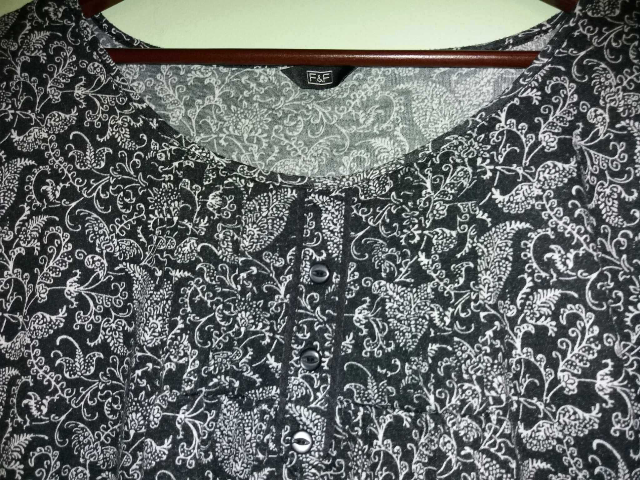 F&F fajna bluzka tunika 5XL