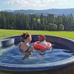 Domek jacuzzi na wyłączność sauna klimatyzacja Zakopane 13km Termy