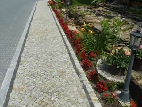 Kostka Granitowa Rudo-Szara