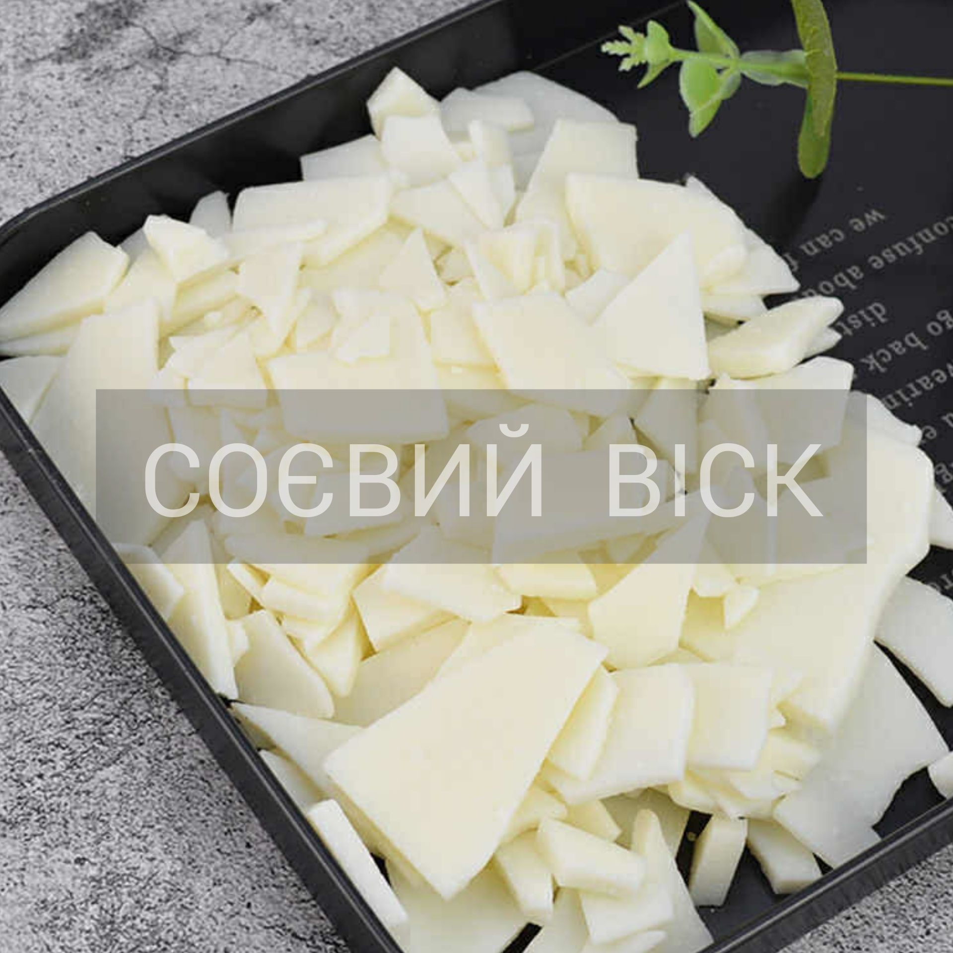 Соєвий та пальмовий віск розсипний
