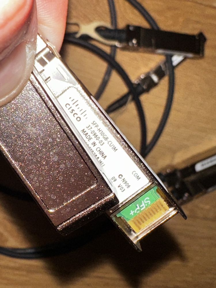 Kabel dac Cisco Twinax SFP+ SFP-H10GB-CU1M COPQAA4JAB