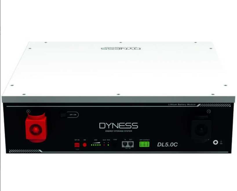 Акумулятор DYNESS DL5.0C, LiFePO4 51,2V/100AH (5120W*h)