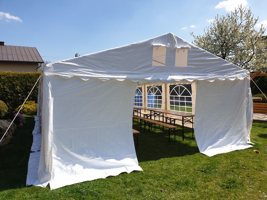 Wynajem namiotów,ławostołów, krzeseł. Wypożyczenie namiotu.