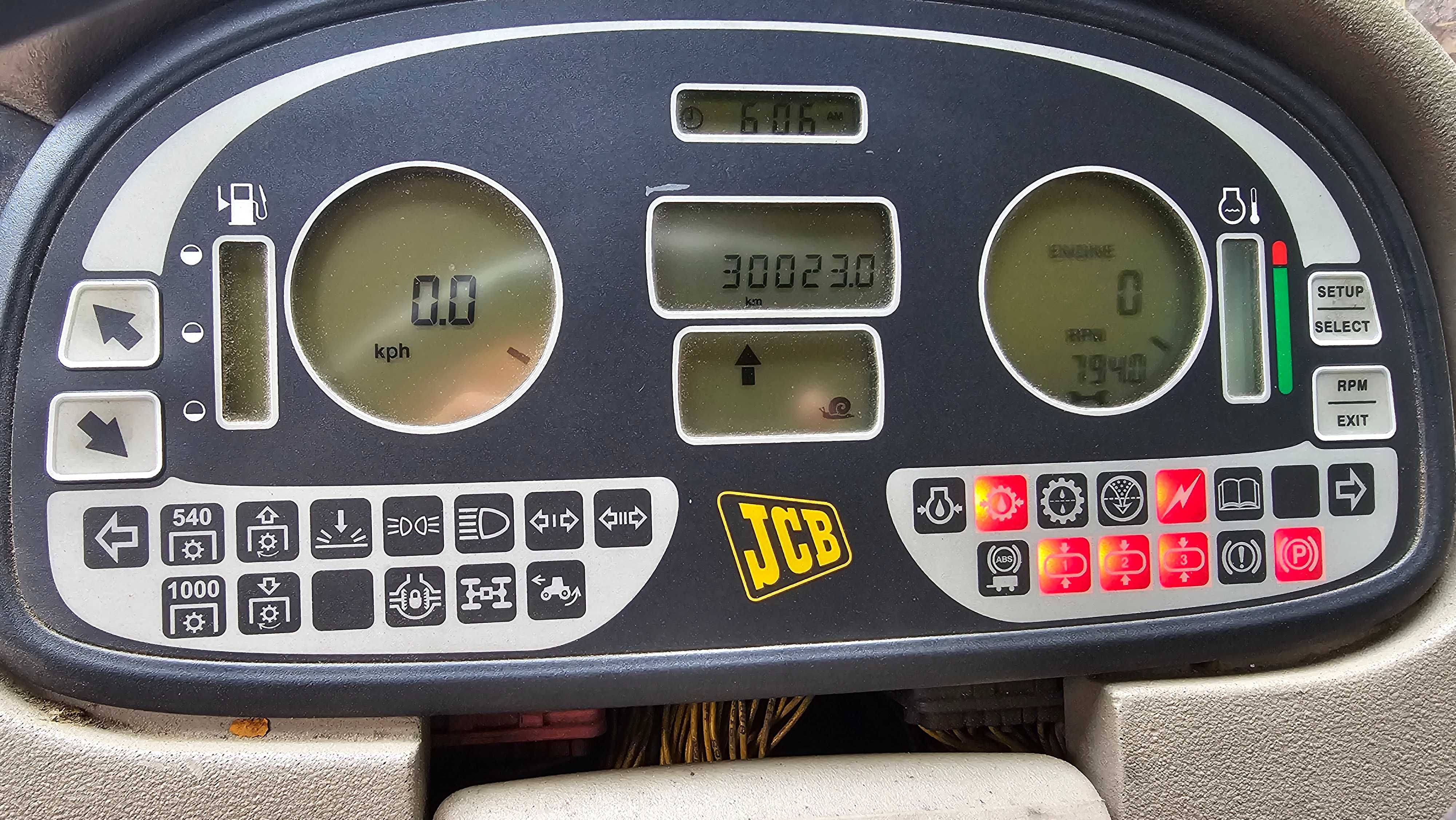 JCB FASTRAC 3185 HDS do drewna lasu transportu