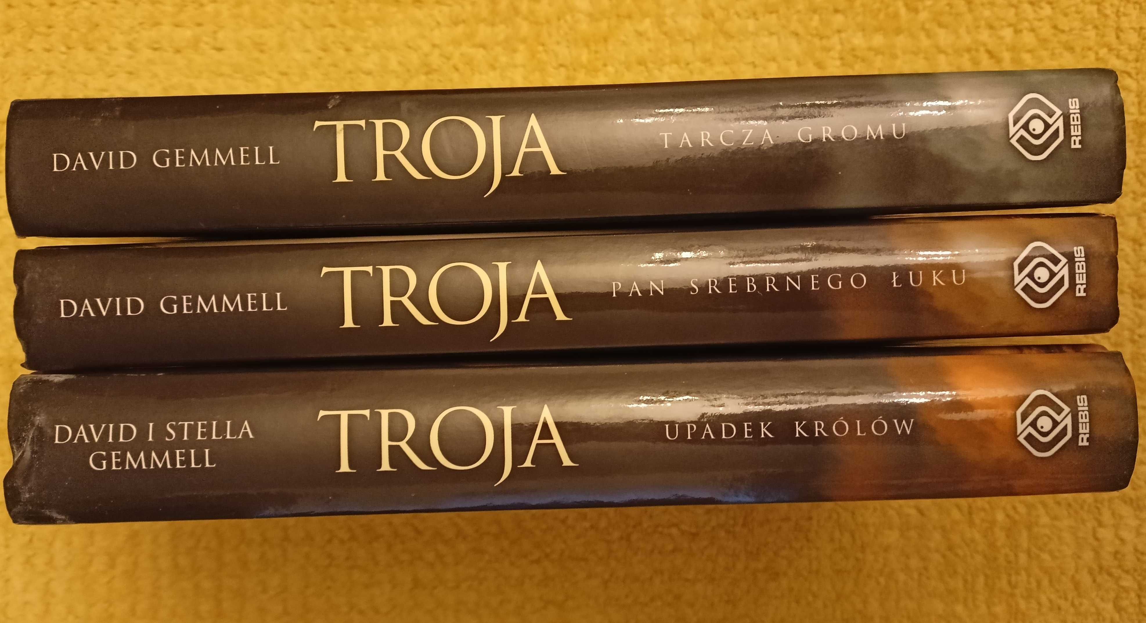 Troja David Gemmell tom 1-3 Upadek królów, Tarcza gromu, Pan srebrnego