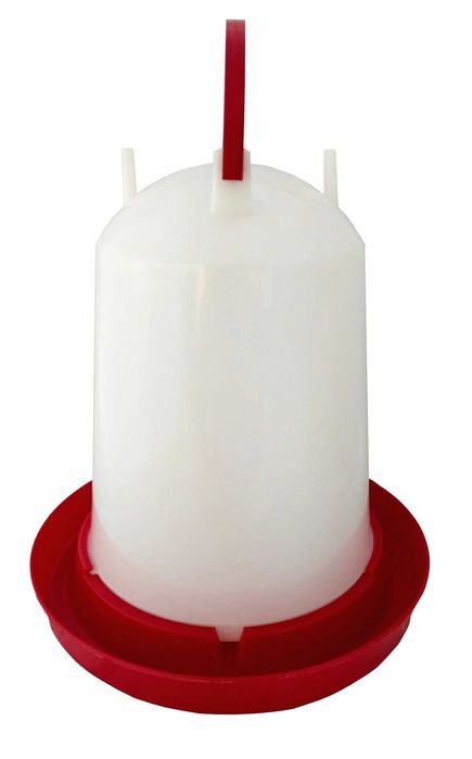 Zestaw Poidło 15L Z Korkiem I Karmidło 22Kg Zasypowe