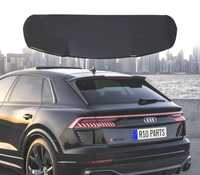 AILERON SPOILER PARA AUDI Q8 19-23 LOOK RSQ8 PRETO BRILHANTE