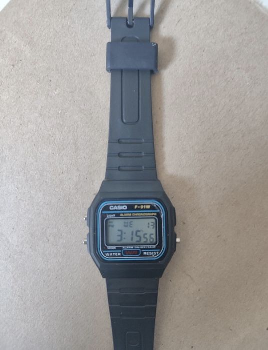 Relogio Casio F91W - Novo sem uso