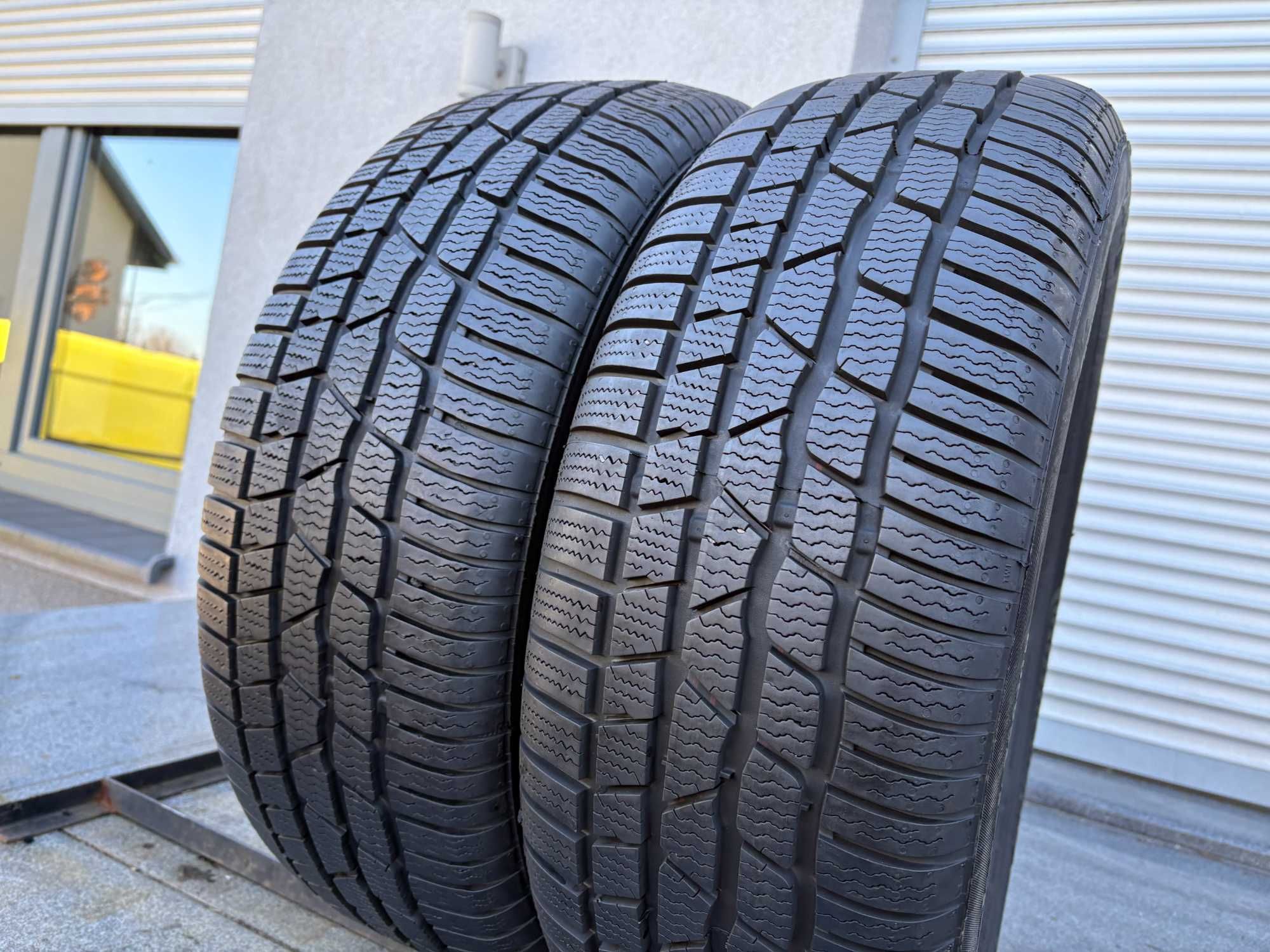 2szt zimowe 215/60R16 Continental 8,2-7,1mm 2020r świetny stan! Z120