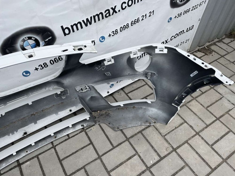 Бампер BMW X3 F25 M-packet білий