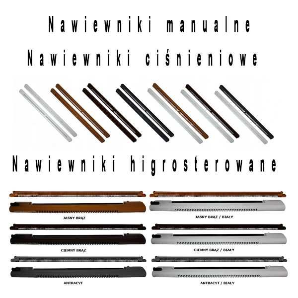 Nawiewniki okienne - montaż