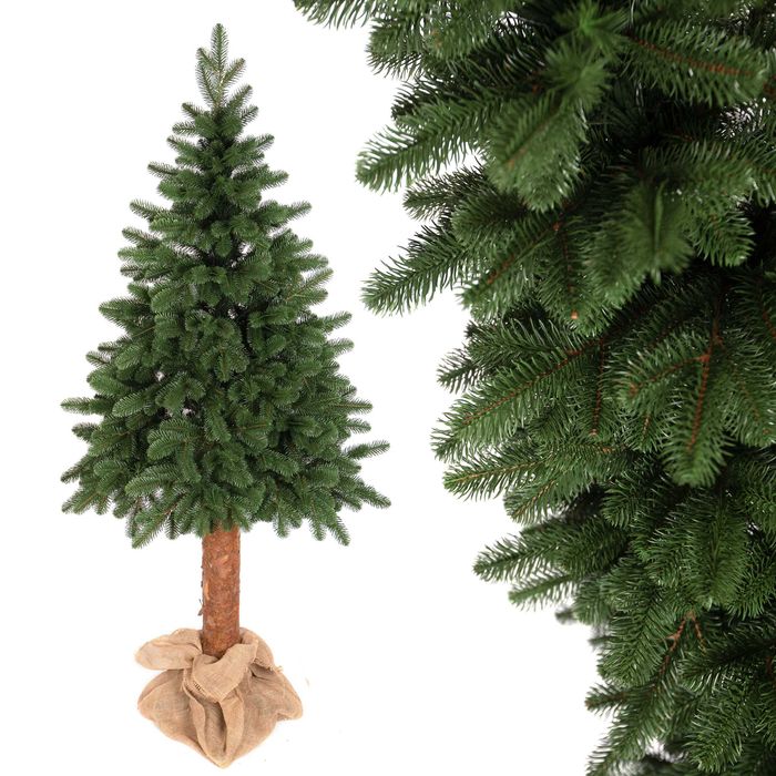 CHOINKA SZTUCZNA Na Pniu Sosna Królewska 200CM 100%PE Jak Żywa