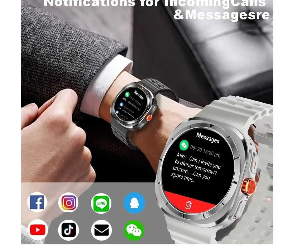 zegarek sportowy LAXASFIT Smart Watch GT7 Ultra/nowy