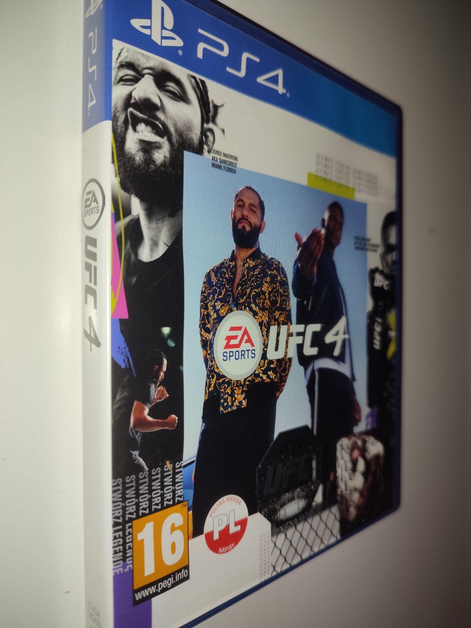 Gra Ps4 UFC 4 PL gry PlayStation 4 Sniper GTA V Mafia Crash NFS GT7