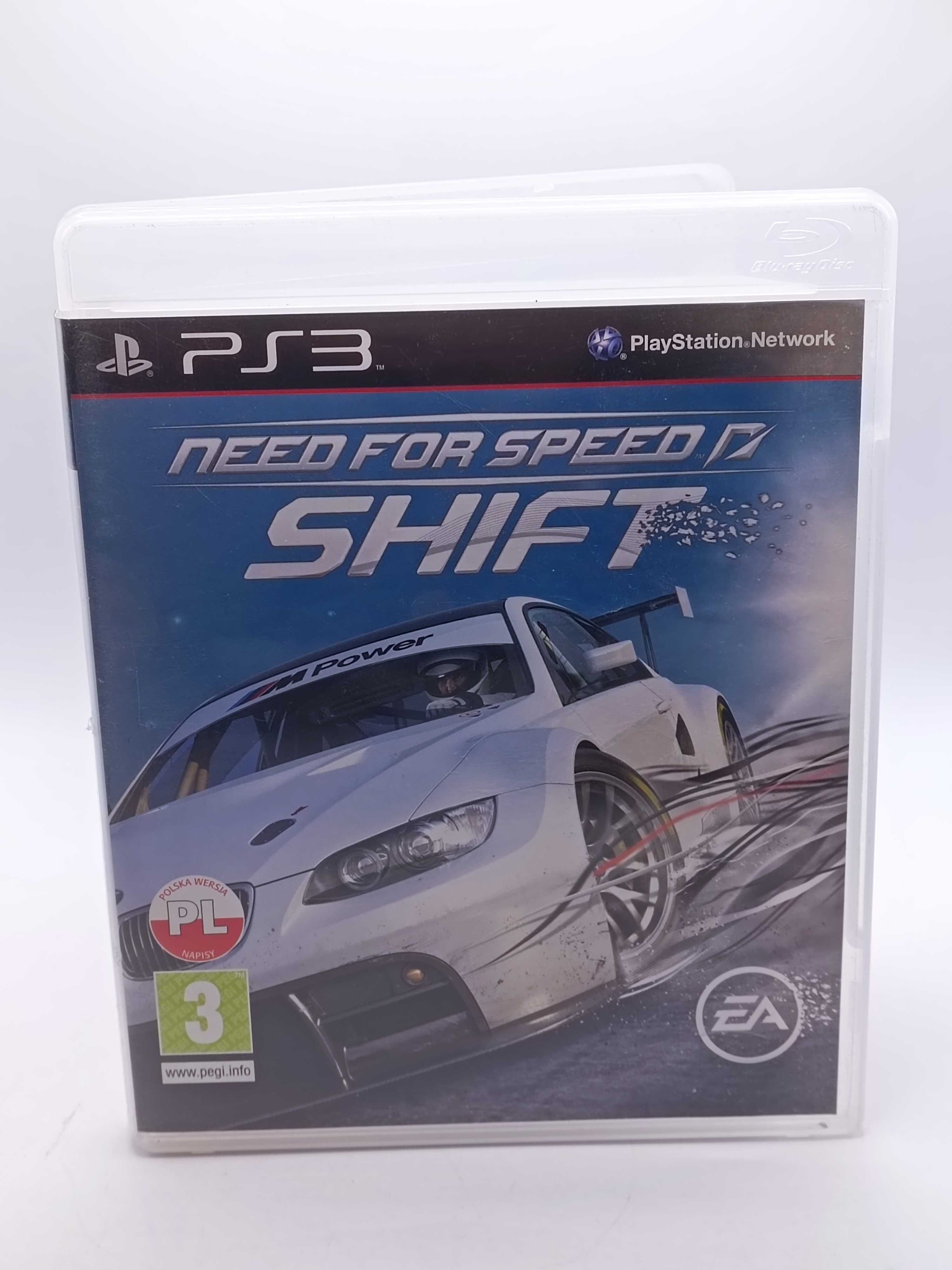 GRA Need For Speed Shift Nfs Wersja PL NA PS3 49/12/24s