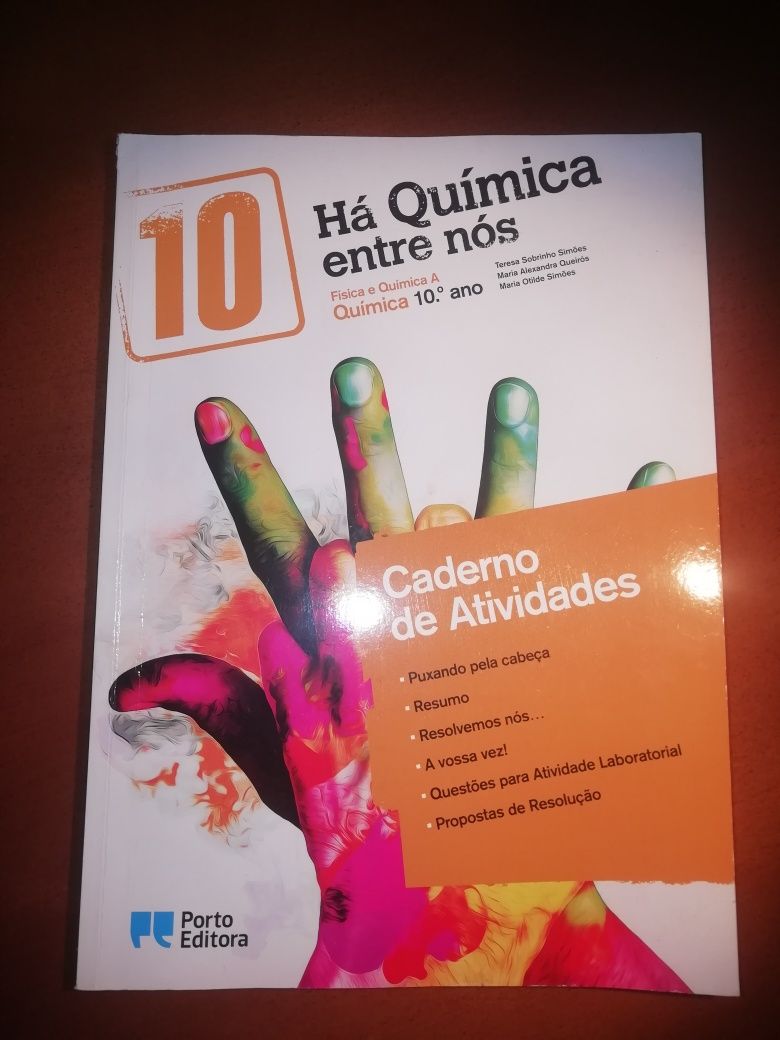 Caderno de fichas química 10 ano