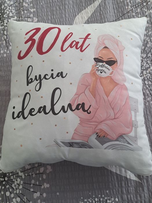 Poduszka Jasiek prezent na 30stke