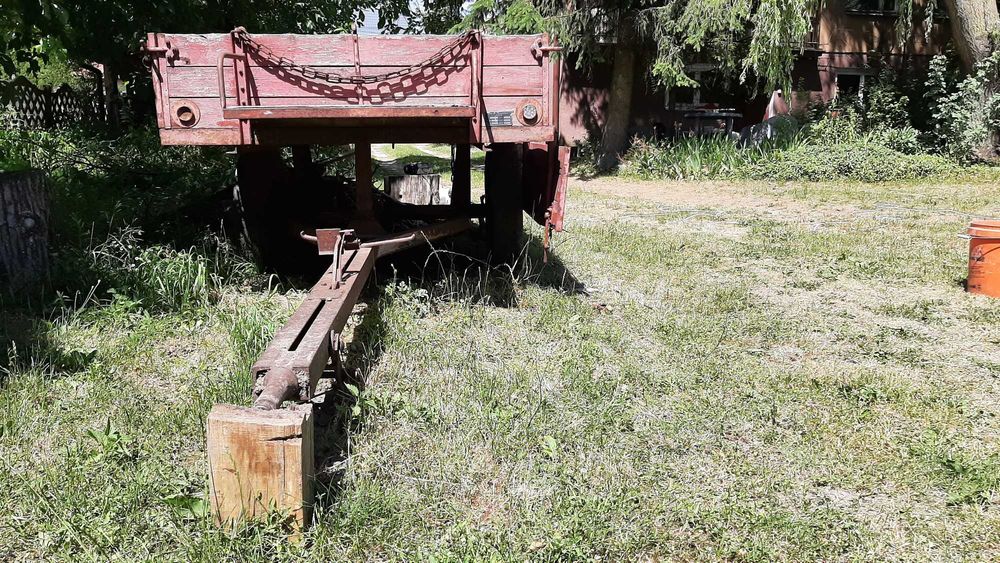 Zabytkowa przyczepa do ciągnika Ursus P308, Rocznik 1959