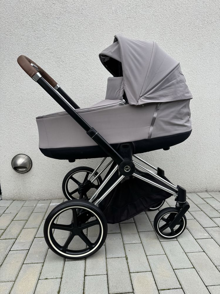 Cybex Priam 2.0 2w1 Soho Grey / Chrome Brown