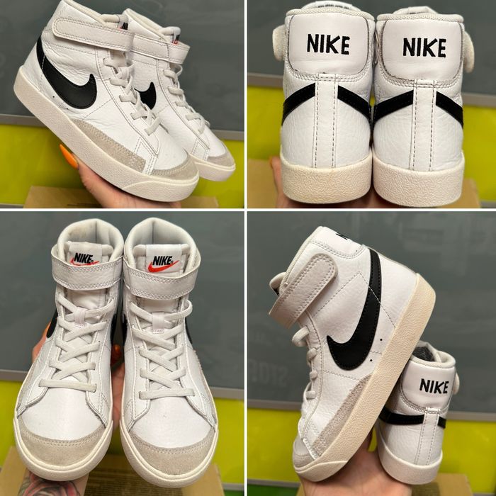‼️ кросівки хайтопи Nike Blazer Mid 77 31,5 оригінал ботінки демісезон